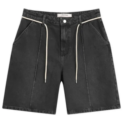 about:blank Wide Denim Short