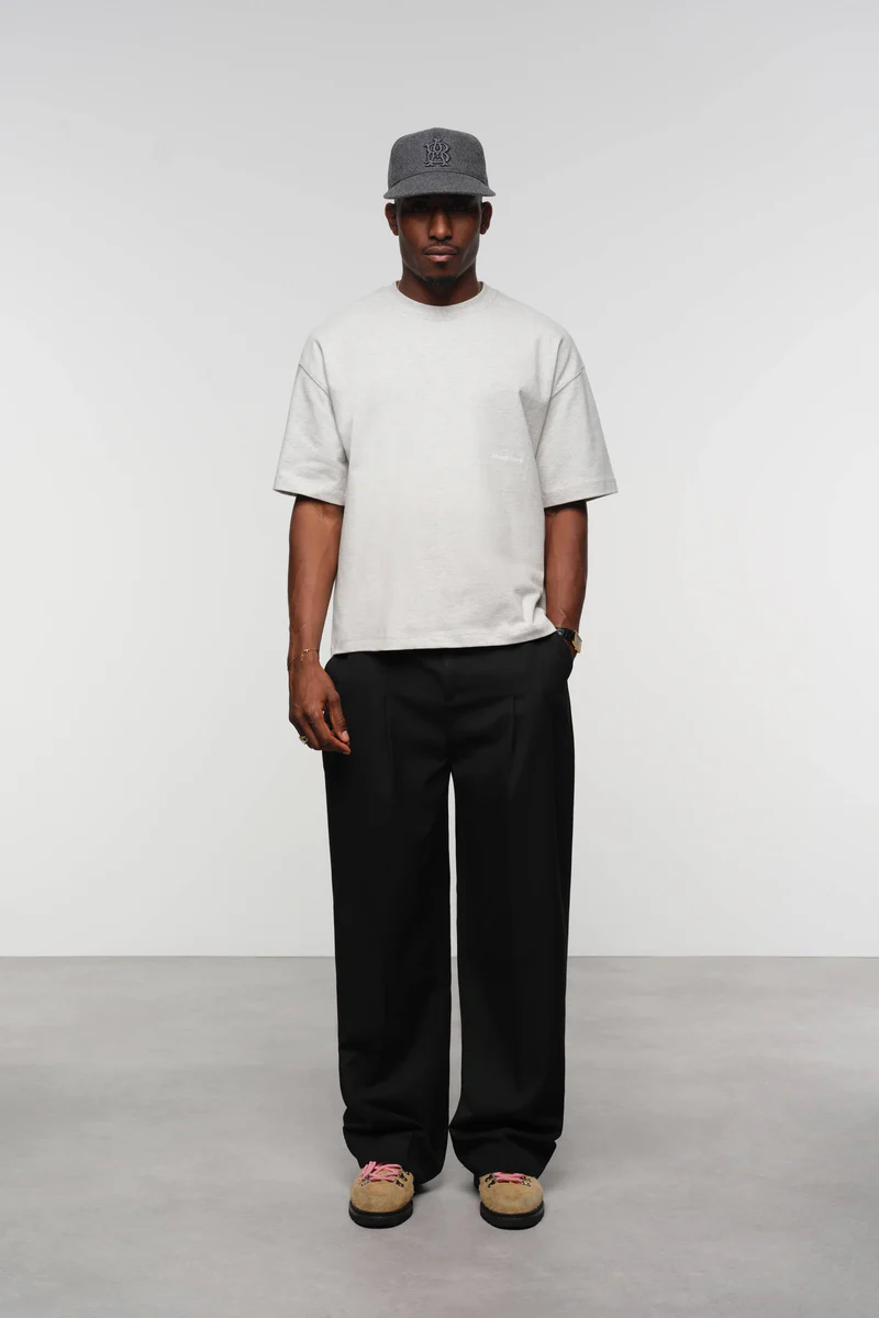 tailored wide leg trouser