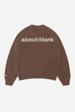 mohair knitted crewneck