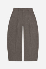 tailored wide leg trouser