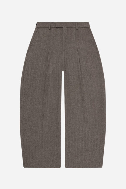 tailored wide leg trouser