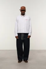 About:blank oxford script shirt