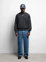 About:blank washed raglan sweat