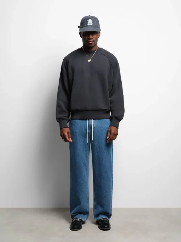 About:blank washed raglan sweat