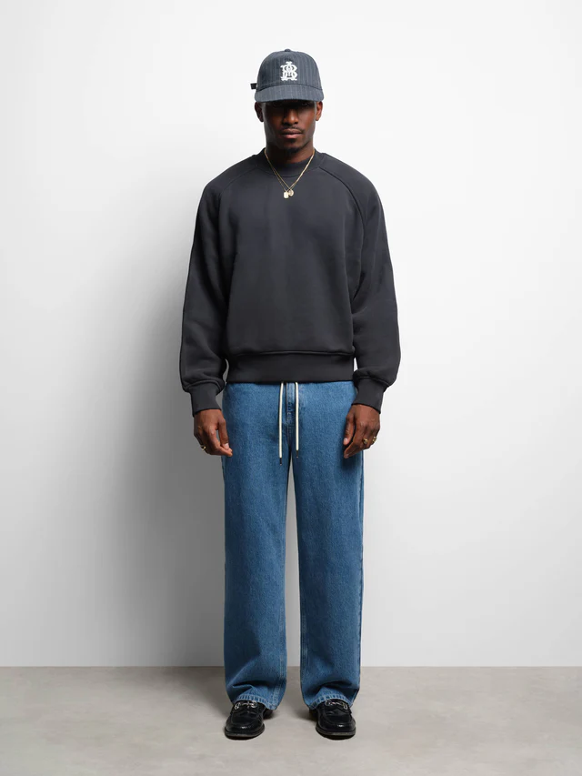 About:blank washed raglan sweat