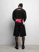 About:blank slalom graphic waffle t-shirt