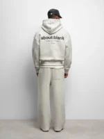 About:blank box zip hoodie