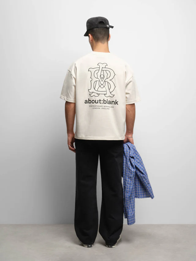 About:blank emblem t-shirt