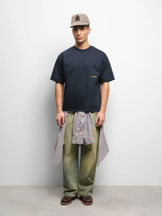 About:blank box t-shirt