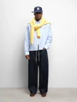 About:blank oxford script shirt