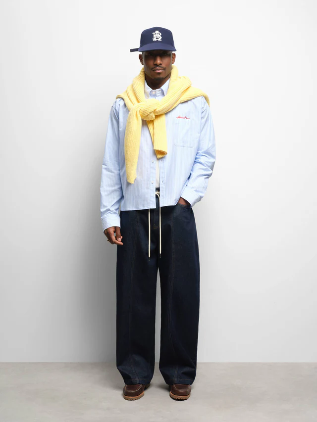 About:blank oxford script shirt