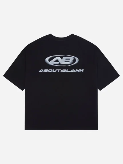 About:blank oblique t-shirt