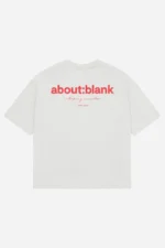 About:blank box t-shirt