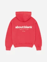 About:blank box hoodie