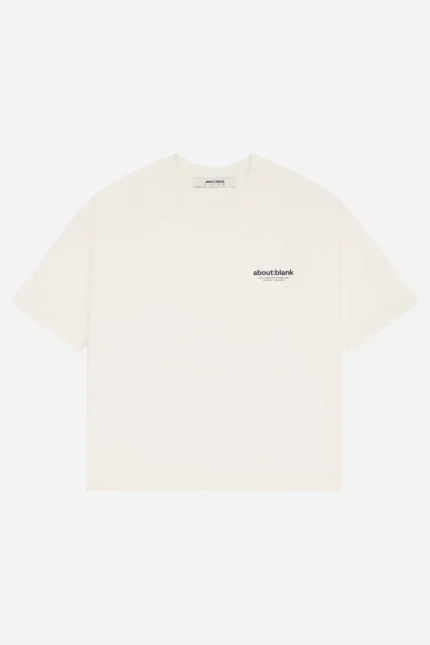 About:blank emblem t-shirt