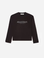 About:blank garcon long sleeve waffle