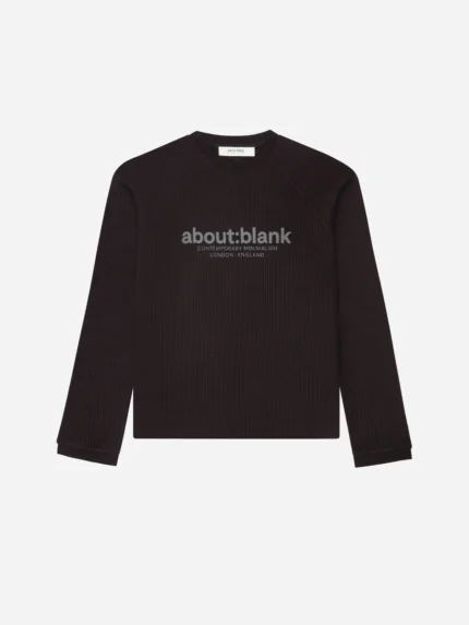 About:blank garcon long sleeve waffle