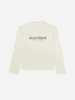 About:blank garcon long sleeve waffle