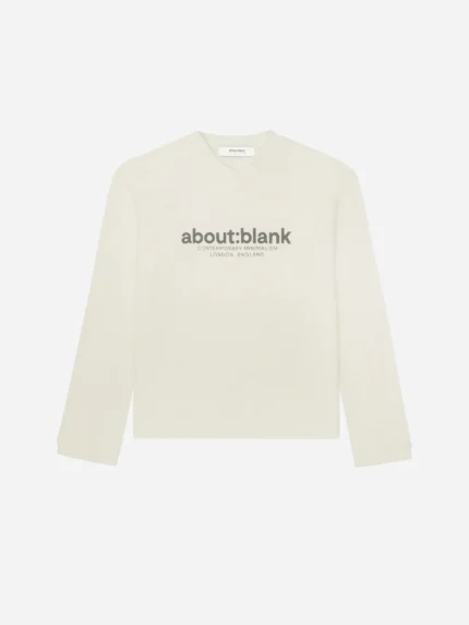 About:blank garcon long sleeve waffle