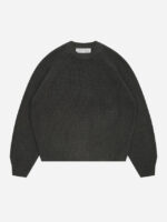 About:blank rib mock neck crew