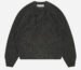 About:blank rib mock neck crew