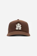 About:blank monogram cap wool