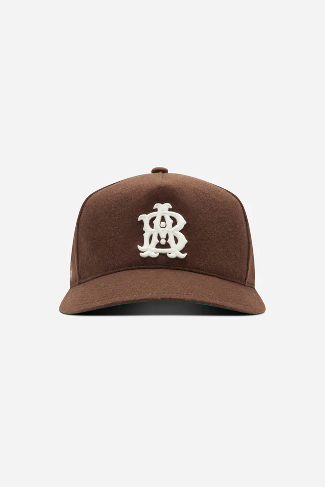 MONOGRAMWOOLCAP_BROWN_1 About:blank monogram cap wool
