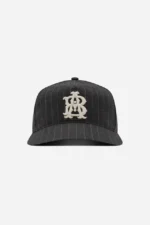 About:blank monogram pinstripe cap