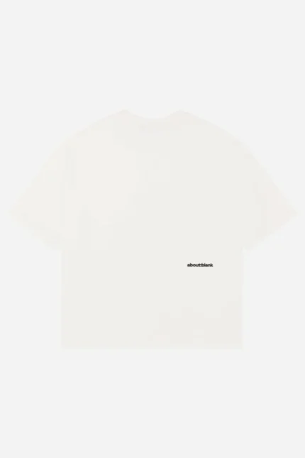 About:blank mock neck t-shirt