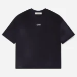 About:blank raw hem ellipse t-shirt